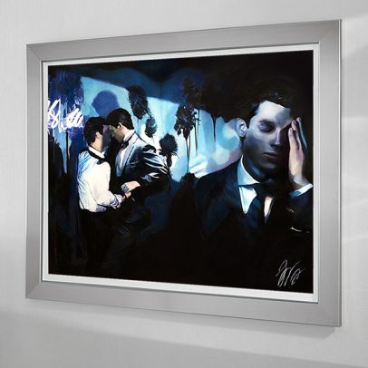 The Premonition - Los Angeles - West Hollywood - American Noir Paintings