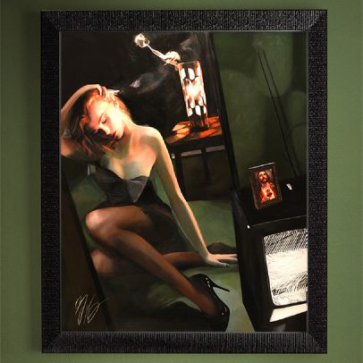 Your Identity Has Changed - Twilight Zone - American Noir Paintings